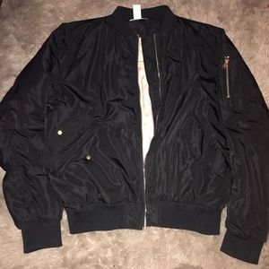 H&M Bomber Jacket Black